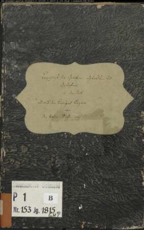 Kirchenbuchduplikate der evangelischen Gemeinde Enger, Kreis Herford (GHT 1815). (Gemeinde: Evangelische Gemeinde Enger)