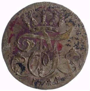 Münze, 1/48 Taler, 1754