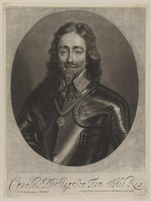 Bildnis des Carolus I., König von England