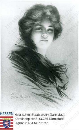 Wagner, Irene (* 1888) / Porträt, Brustbild