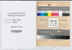 Entnazifizierung Max Caspari, geb. 15.10.1904 (Beamter)