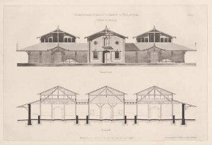 Strieder, Wilhelm. Städtischer Schlachthof & Viehhof