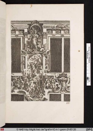 [Zwei Fenster mit Himmelfahrt Christi. Band III.]