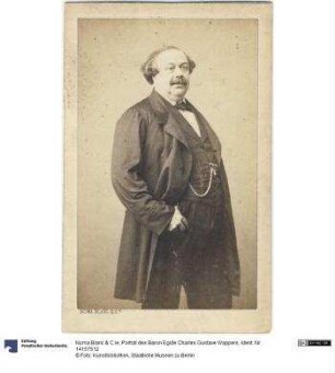 Porträt des Baron Egide Charles Gustave Wappers