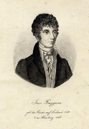 Bildnis von Jens Baggesen (1764-1826)