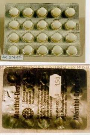 Halspastillen "Menthol-Dragees"