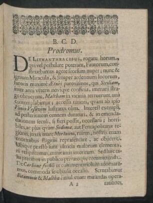Prodromus.