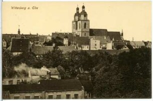Wittenberg. Blick auf Wittenberg