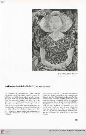49: Nachimpressionistische Malerei