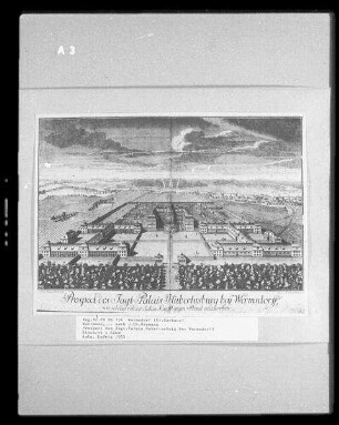 Prospect des Jagt-Palais Hubertusburg bey Wermsdorff