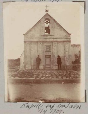 Kappelle auf dem Tabor. 7/4 1907.