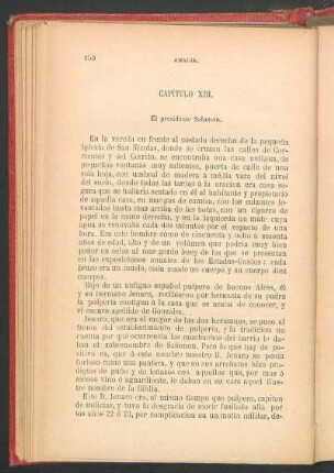 Capítulo XIII. - El presidente Salomon.