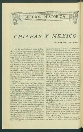 Sección histórica