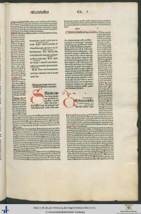 Prologus sancti hieronimi in librum ecclesiasten