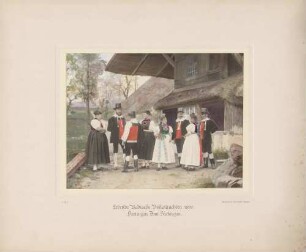 Badische Volkstracht aus "Holtingen Amt Säckingen"