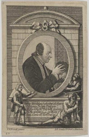 Bildnis des Johann Joseph Gaßner