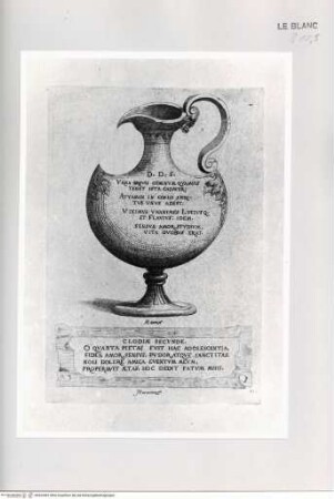 Monumenta clarorum doctrina praecipuè ..., Tafel 109: Urne aus Rom und Grabplatte der Clodia Secunda , in ?