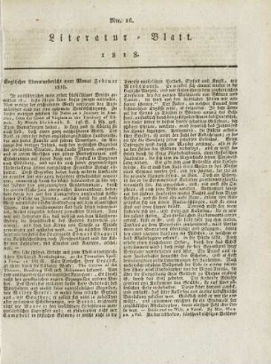 16, 1818: Heft