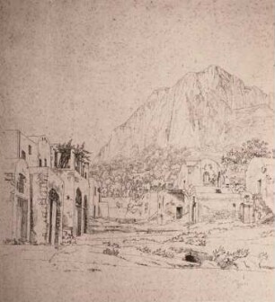 Insel Capri mit Massiv des Monte Solaro