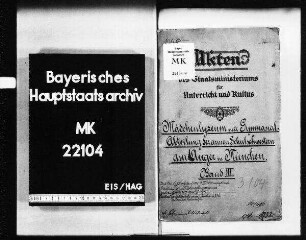 München. Höhere Mädchenschule mit Gymnasialabteilung der armen Schulschwestern am Anger.