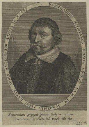 Bildnis des Bernardus Schotanus