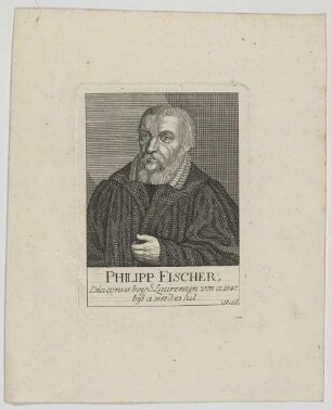 Bildnis des Philipp Fischer