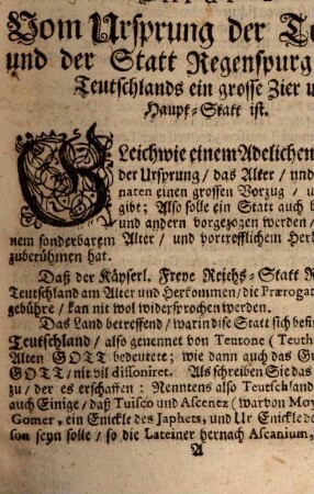 Mausoloeum Oder Herrliches Grab Des Bayrischen Apostels und Blutzeugens Christi S. Emmerami : Geziert mit viler anderer Heilig-Seeliger Bischoffen, Abbten, Kayser, und König, Königinen, Fürsten, Graffen und Herren Begräbnussen. So in gedachter S. Emmerami Closter-Kirchen in Regenspurg zusehen
