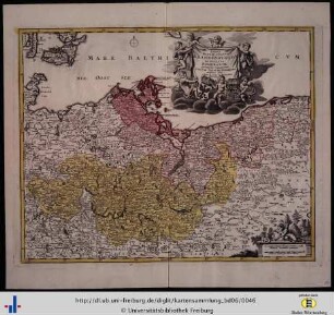 Tabula Marchionatus Brandenburgici et Ducatus Pomeraniae