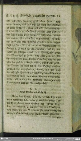 §. 2. Was Sünde, und Gesetz ist
