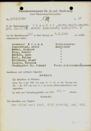 Stauber, Georg