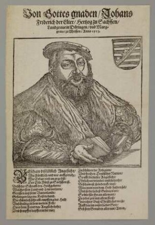 Bildnis des Johann Friedrich I. von Sachsen