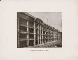 Geschäftshaus Seydelstraße, Berlin: Ansicht