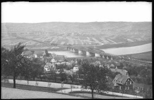 Niederwartha. Blick in das Elbtal
