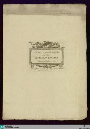 Sinfonie à grand orchestre : Oeuvre 16. Livre [hs.: 2]