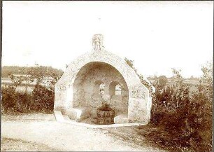 Fischer, Theodor; Berg am Starnberger See - Rottmannshöhe (Bayern); Bismarckturm - Brunnen