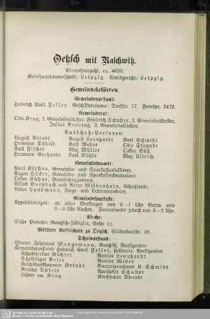 Oetzsch mit Raschwitz