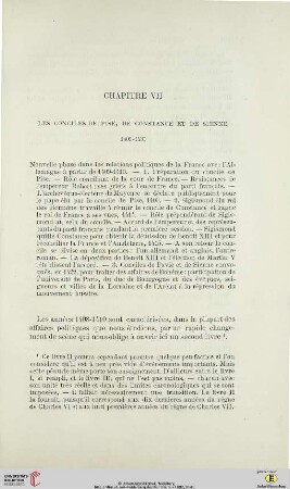 Chapitre VII: Les conciles de Pise, de Constance et de Sienne, 1409-1430