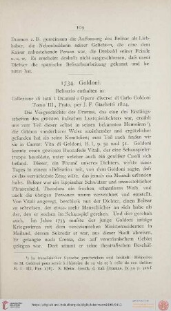 1734. Goldoni