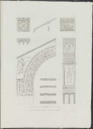 Pl. 70. Détails De L'Église Royale De Ste. marie Nuova A Monreale.
