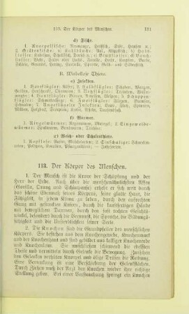 Der Körper des Menschen