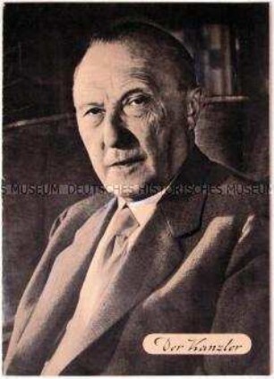 Informationsschrift der CDU über Konrad Adenauer