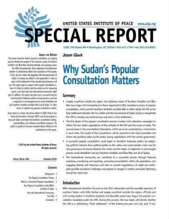 Why Sudan's popular consultation matters