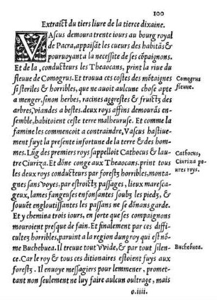 Extraict du tiers liure de la tierce dixaine.