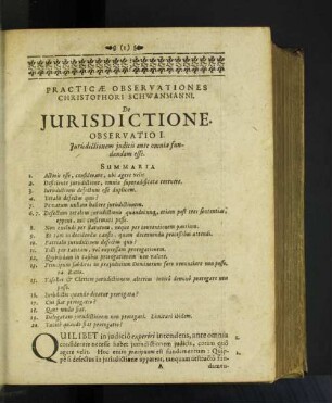 [Observatio I.- LXXVII.]