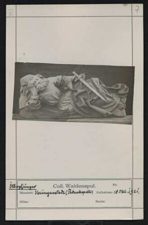 Ölbergsjünger Standort: Veringenstadt (Peterskapelle)