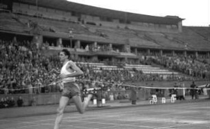Berlin: 100-m-Lauf; Ziel
