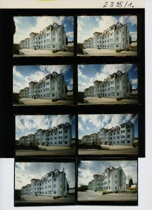 Wohnanlage mit Bürotrakt - Zapf, Würzburg (Lengfeld), 1995