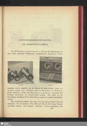 Achtundzwanzigstes Capitel. Die Stereoscop-Camera