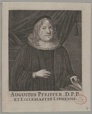 Bildnis des Augustus Pfeiffer