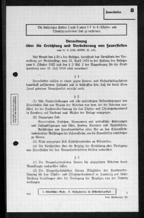 8 Feuerstellen